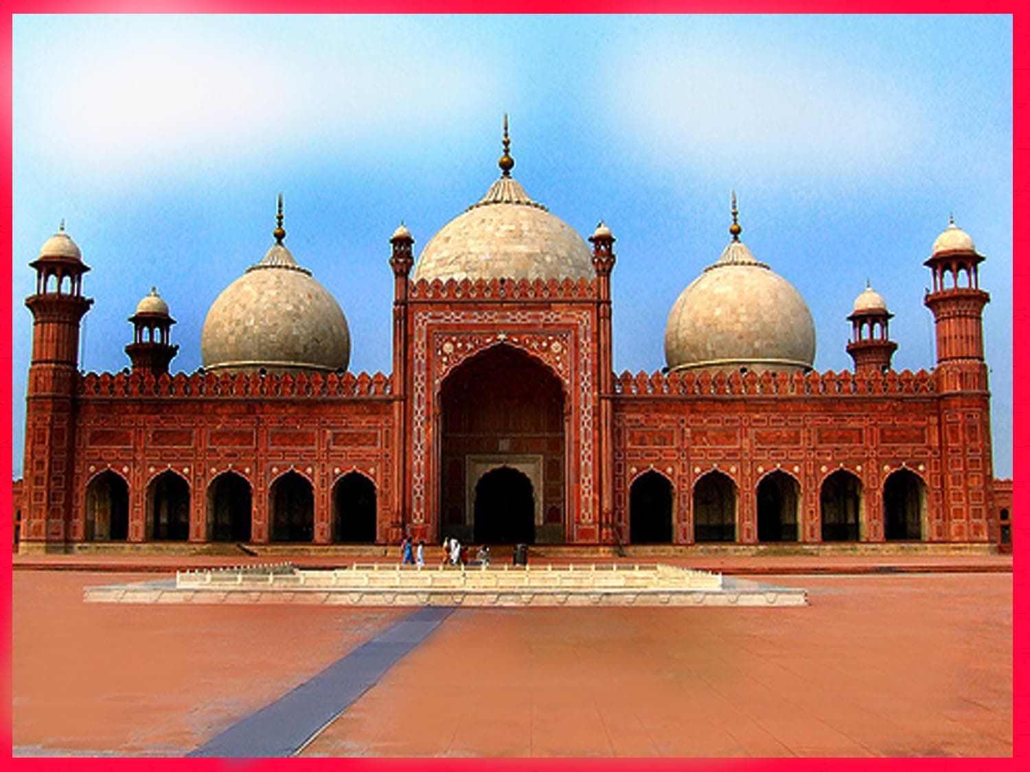 Image of the Badshahi Mosque Lahore  8