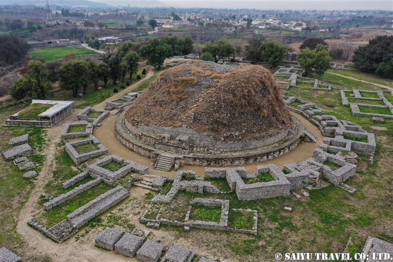 Image of the Dharmarajika Stupa  9