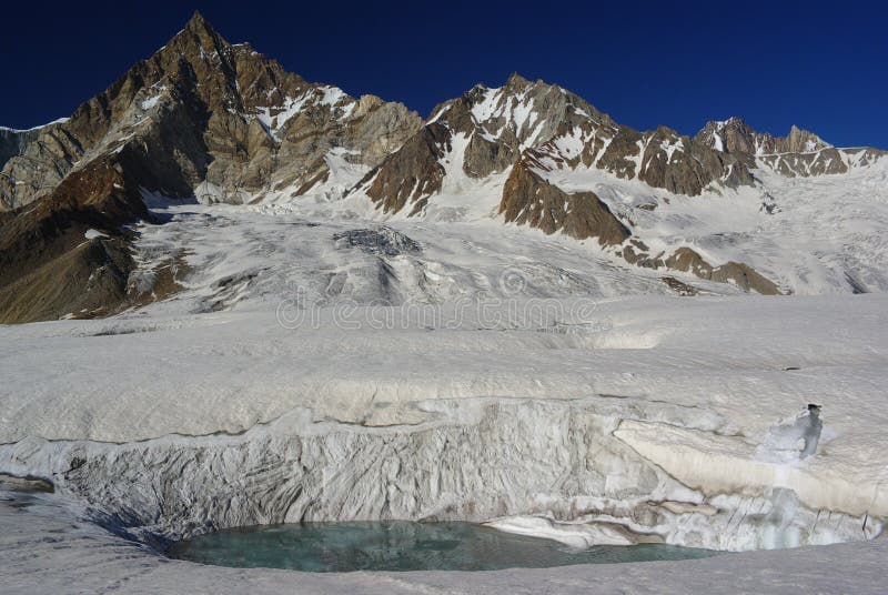 Image of the Hispar Glacier  6