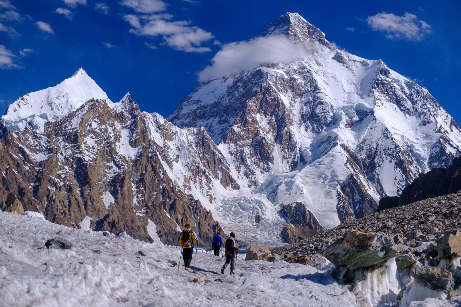 Image of the K2 Base Camp  2