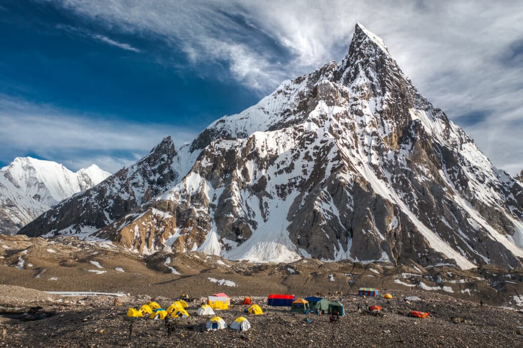 Image of the K2 Base Camp  6