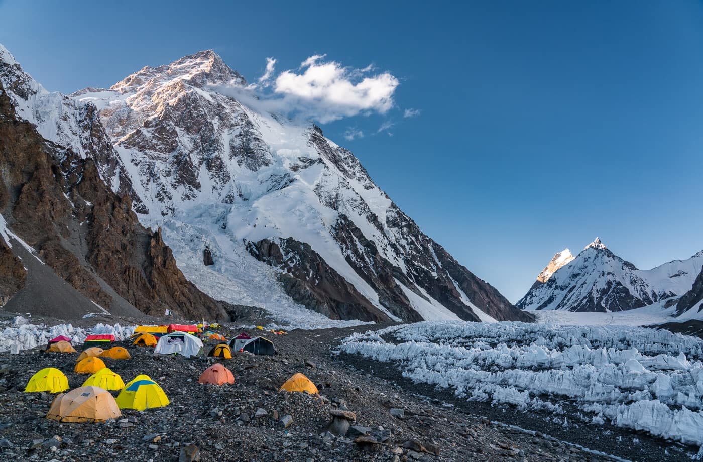 Image of the K2 Base Camp  7