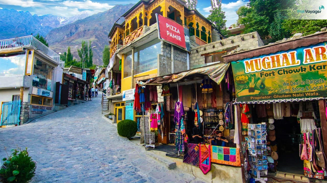 Image of the Karimabad Bazar  3