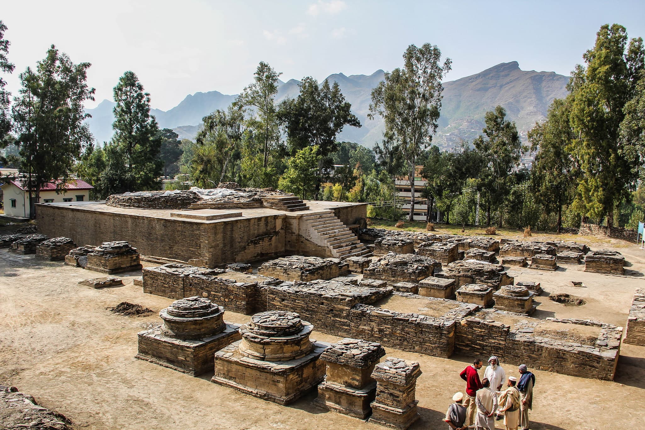 Image of the Saidu Sharif Stupa  1