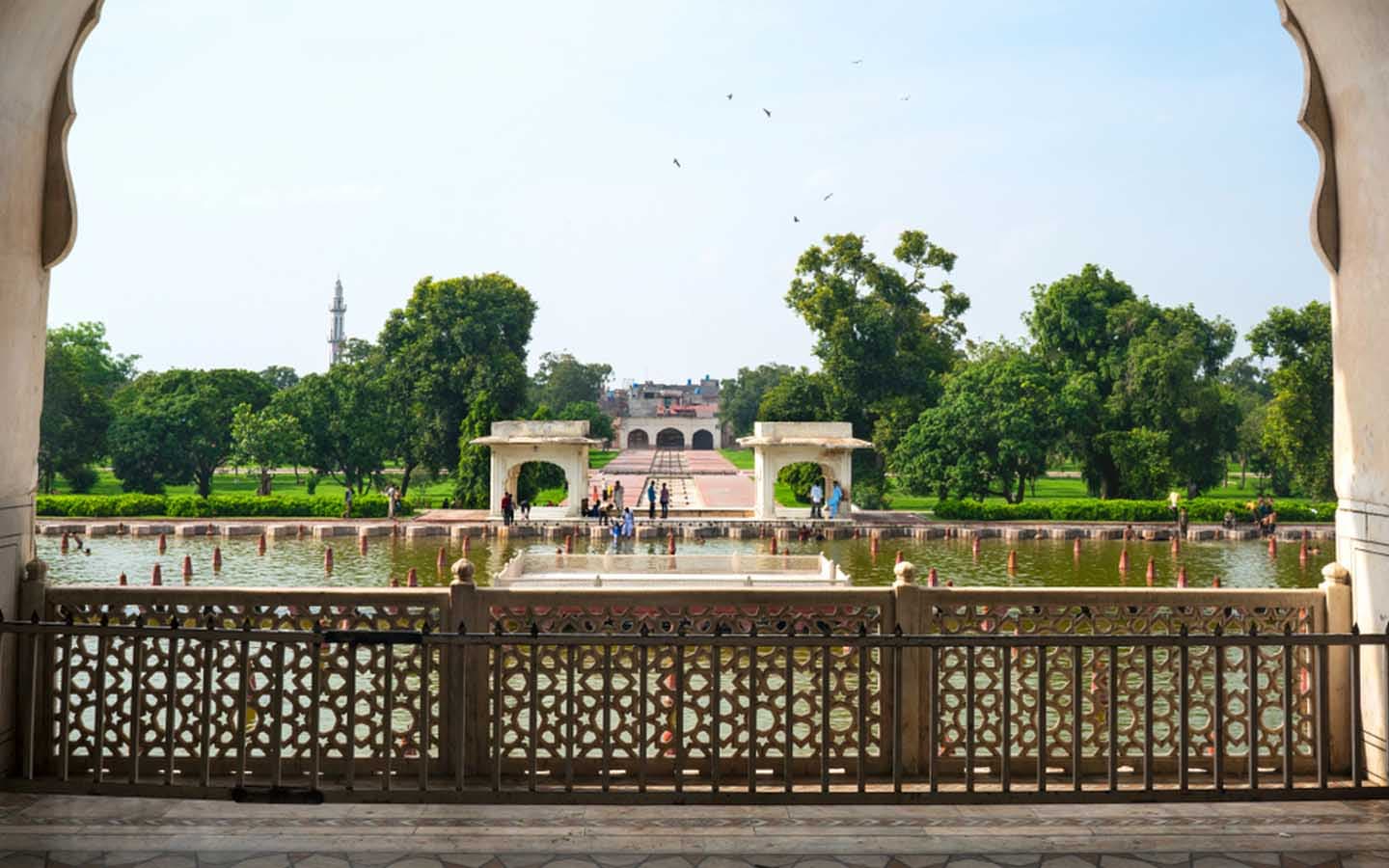 Image of the Shalimar Gardens Lahore  1