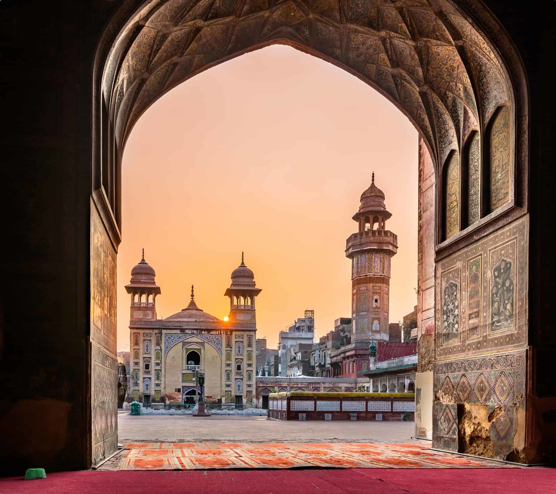 Image of the Wazir Khan Mosque Lahore  1